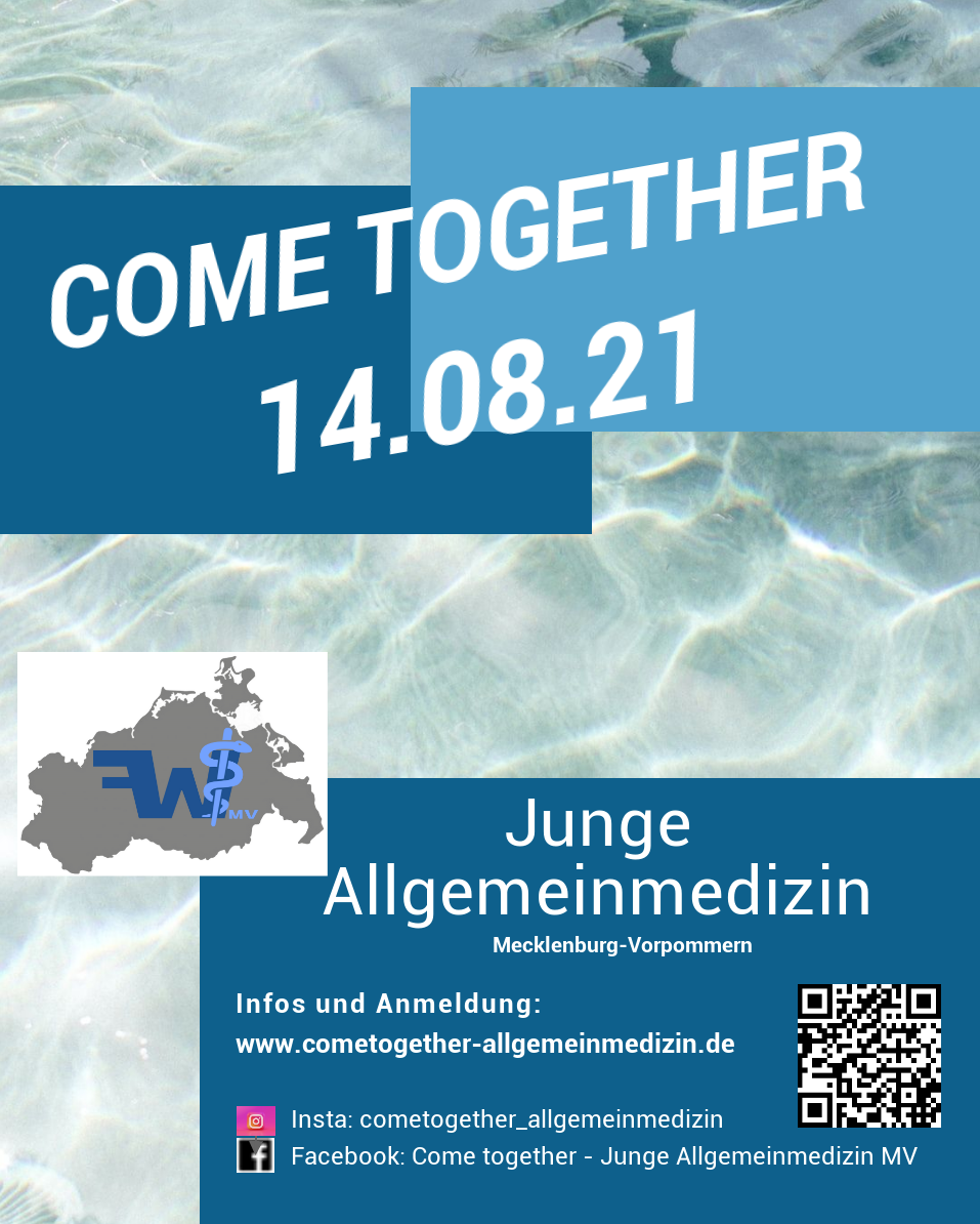 Come together Allgemeinmedizin Flyer